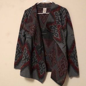 Tribal Print Boho Sweater